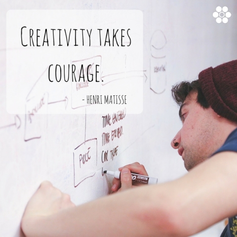creativity takes courage, startup, henri matisse