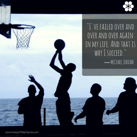 I've failed over and over and over again in my life. And that is why I succeed. ― Michael Jordan